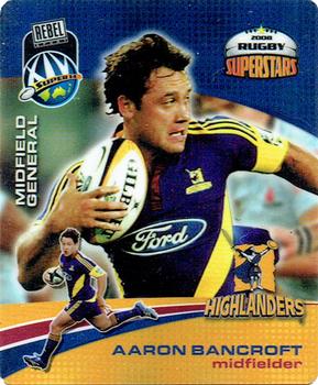 2008 Bluebird Foods Rugby Superstars #31 Aaron Bancroft Front